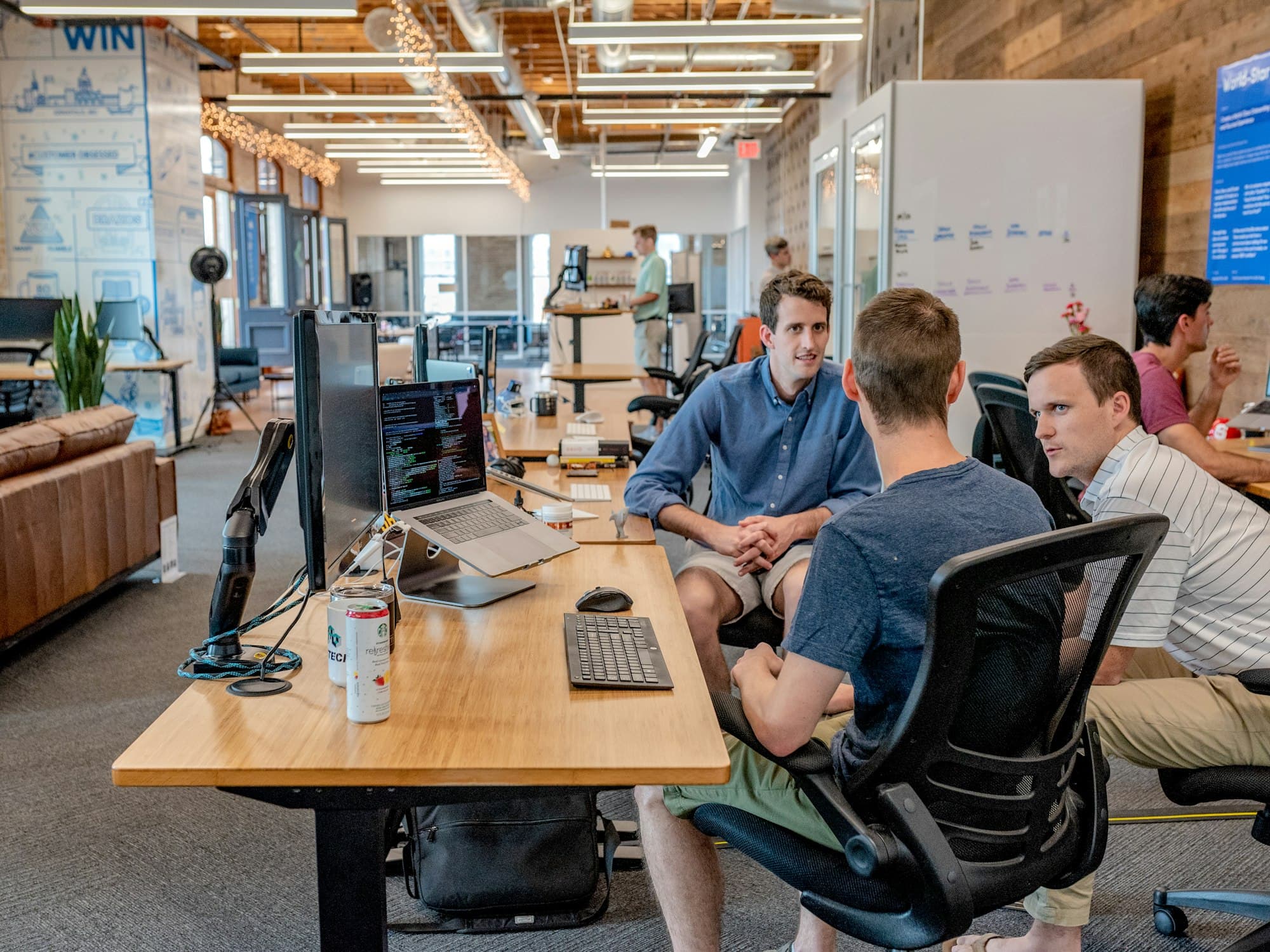 Professionals collaborating through Click Global Talent